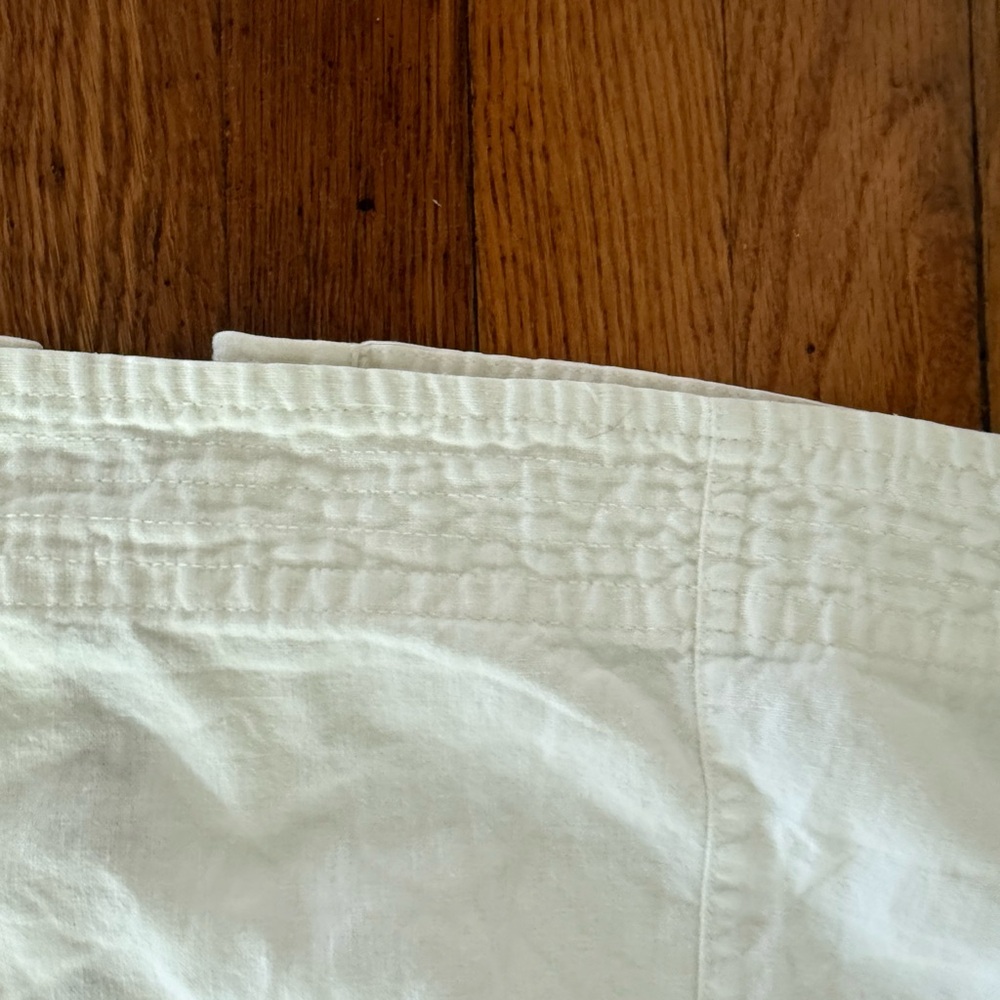 Universal Thread White A-Line Button Skirt - Picture 8 of 9